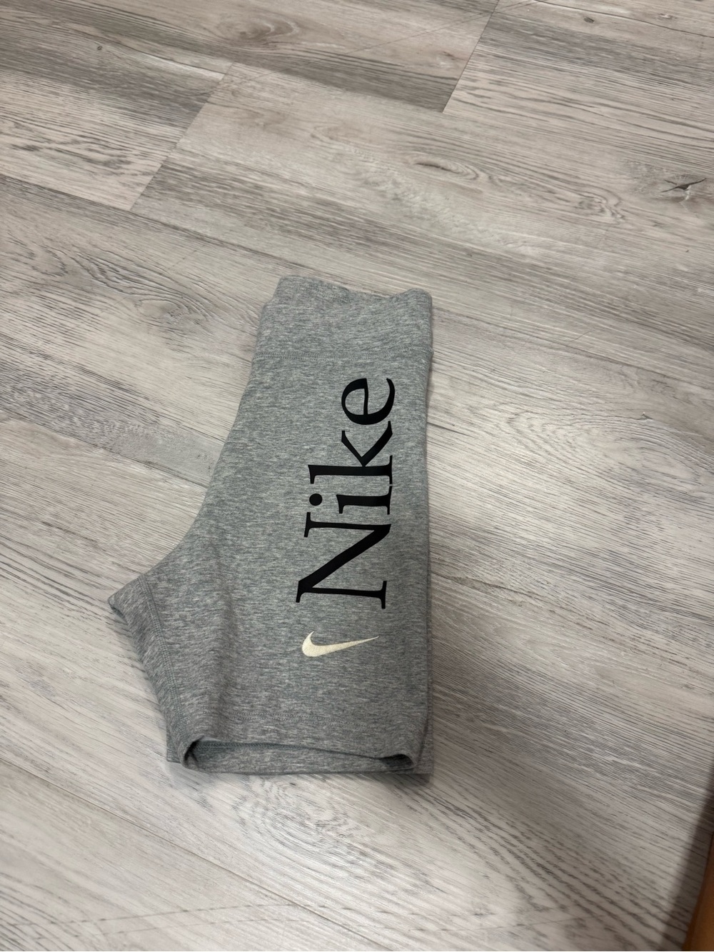 Grey Nike Biker Shorts XS